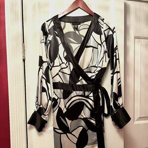 Vintage BCBG Wrap Dress Size S circa 2009